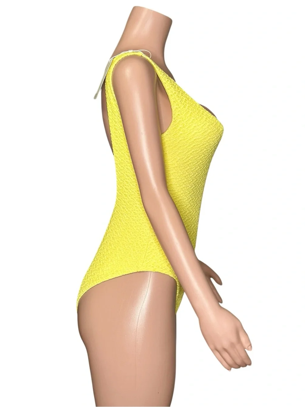 MONDAY SWIMWEAR Santa Caterina One Piece Swim, Citrus Crochet, Medium